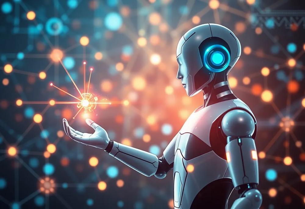 futuristic robot