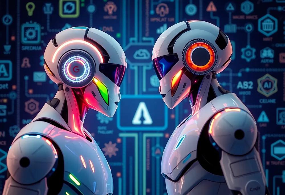 futuristic robots